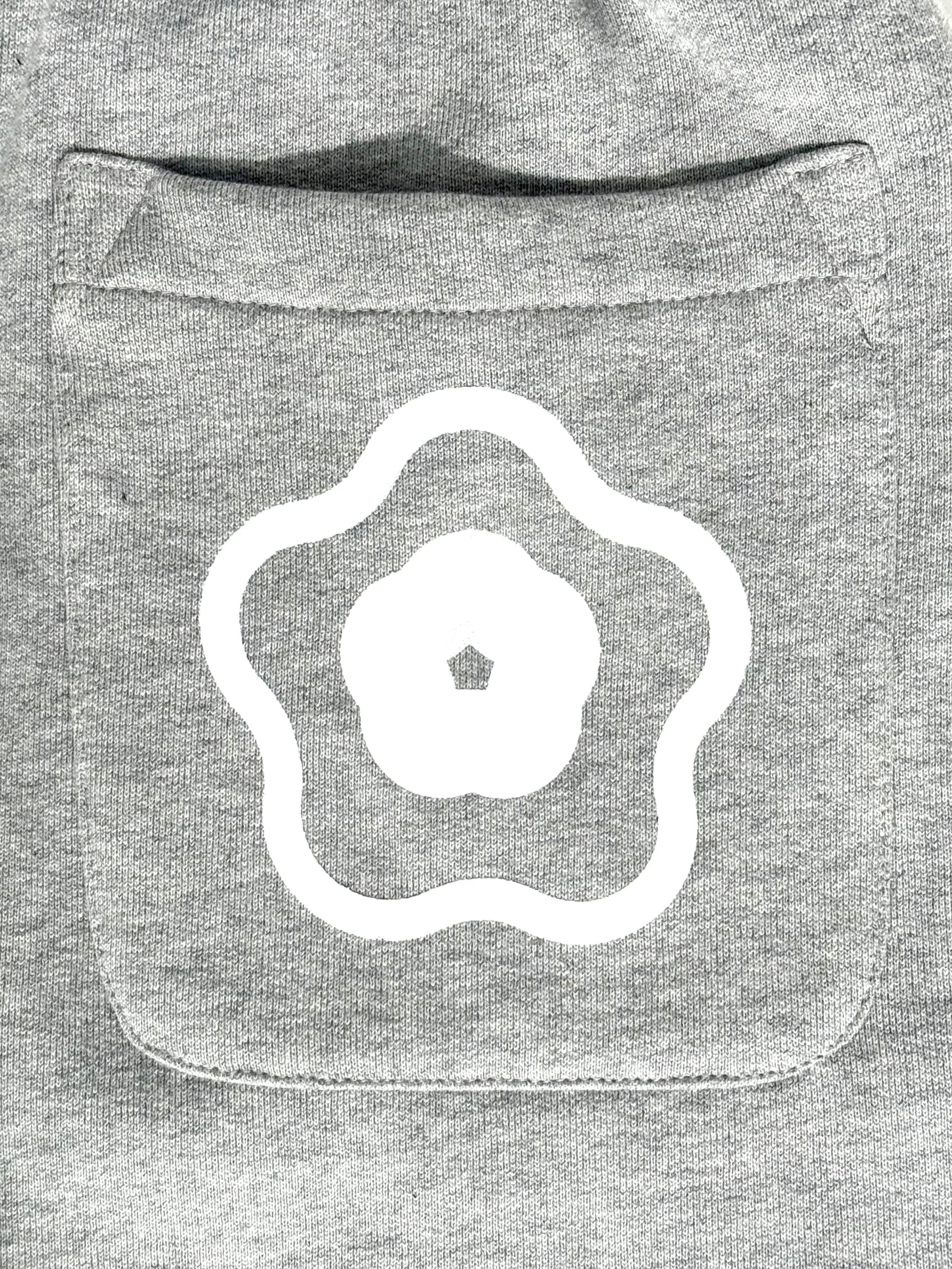 DOUBLE GREY TRACKIES         STRAIGHT LEG