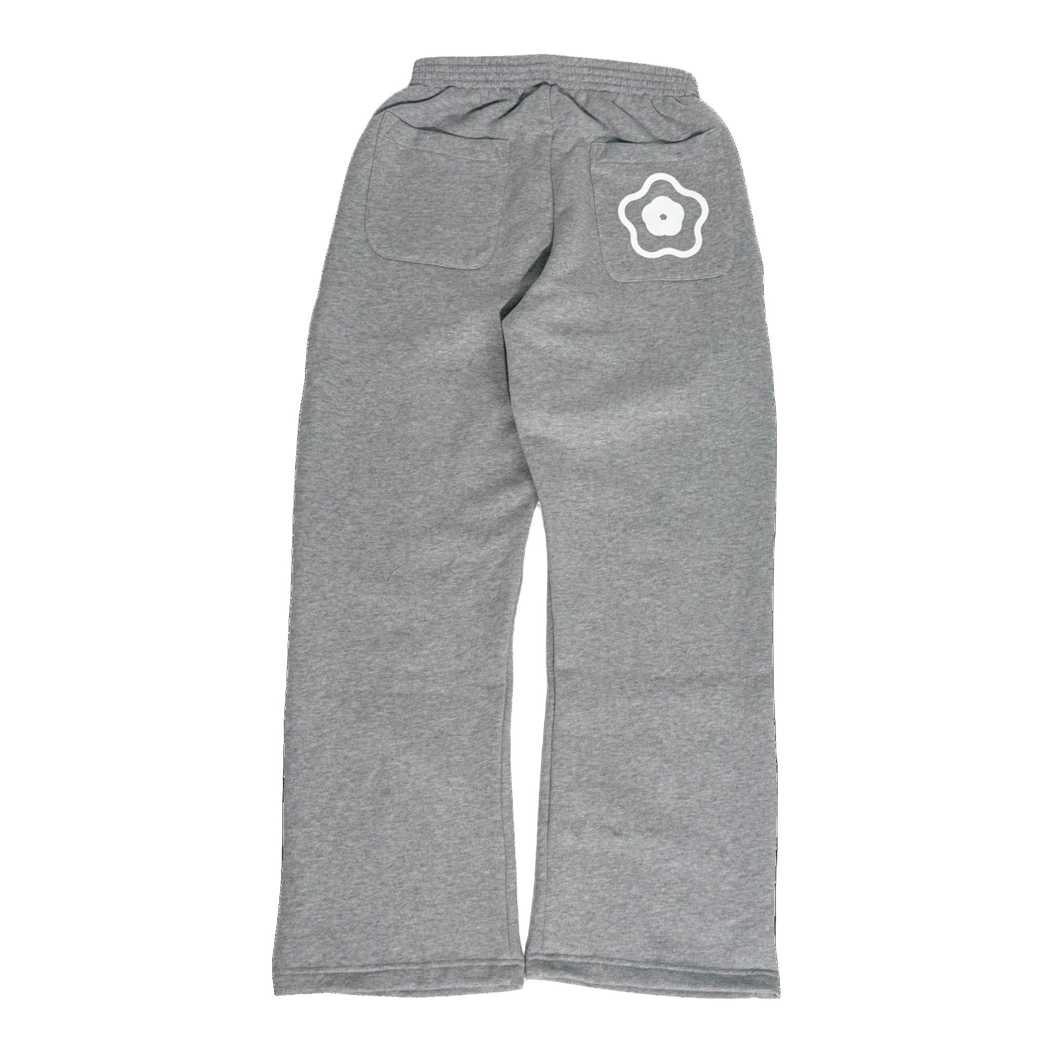 DOUBLE GREY TRACKIES         STRAIGHT LEG