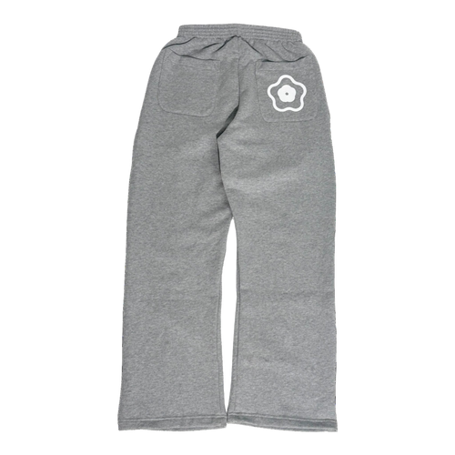 DOUBLE GREY TRACKIES         STRAIGHT LEG