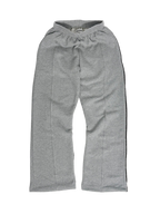 DOUBLE GREY TRACKIES         STRAIGHT LEG