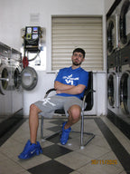 RUNNIN MAN TEE (LE MANS BLUE)
