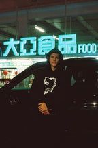 DOG HOODIE (black)