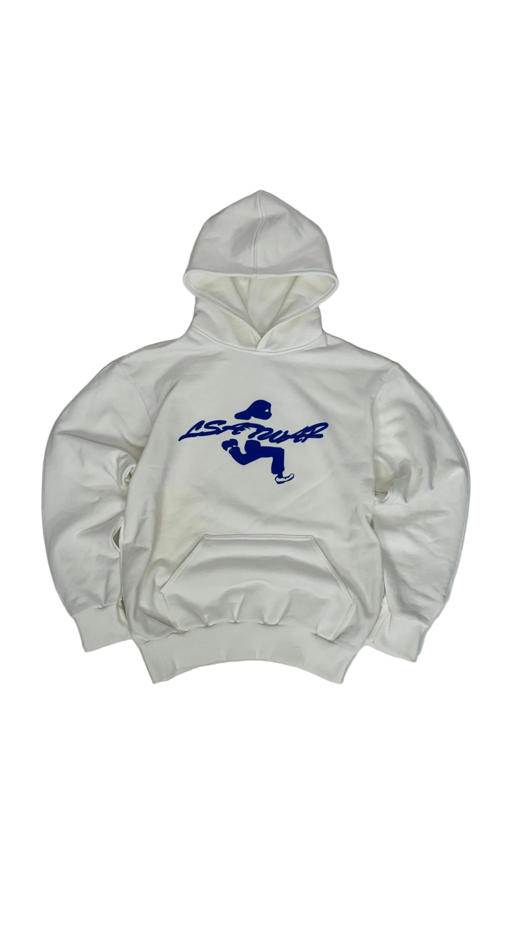 RUNNIN MAN HOODIE (REVERSE LE MANS BLUE)