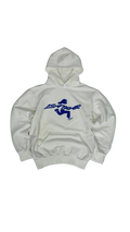 RUNNIN MAN HOODIE (REVERSE LE MANS BLUE)