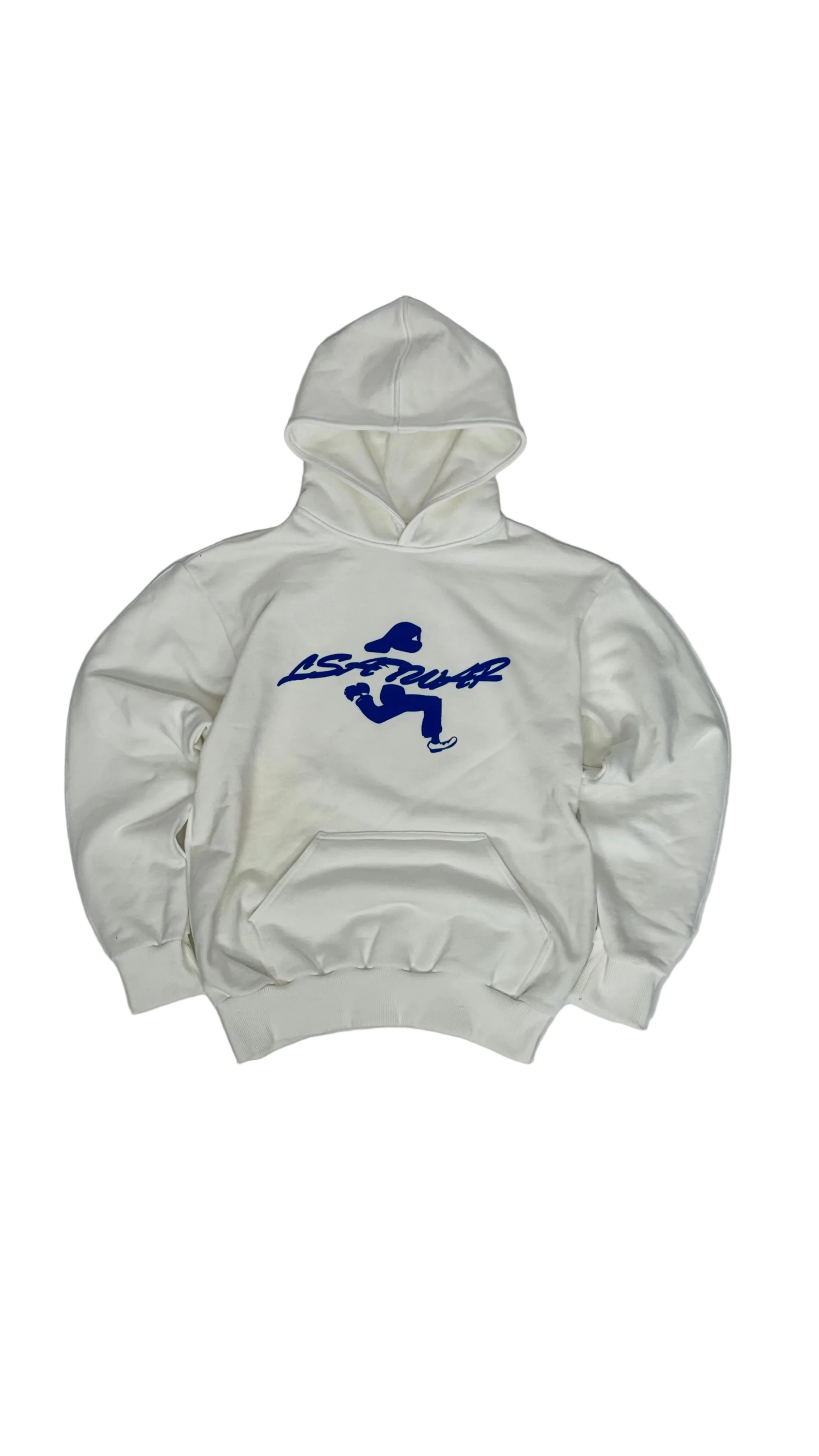 RUNNIN MAN HOODIE (REVERSE LE MANS BLUE)