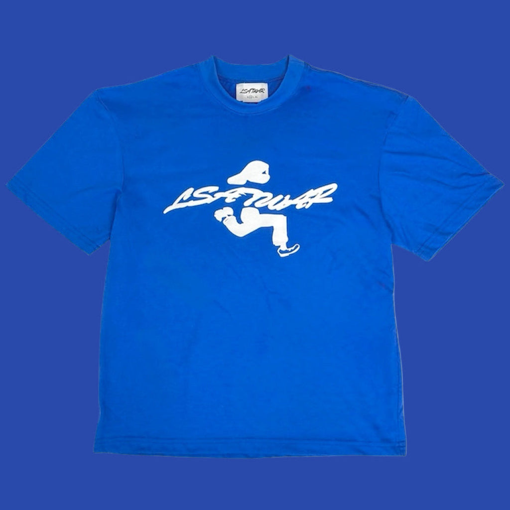 RUNNIN MAN TEE (LE MANS BLUE)